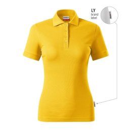 Moteriški polo marškinėliai Malfini Resist Heavy Polo, geltoni