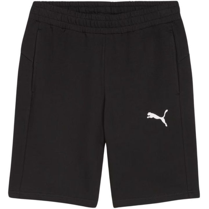Vyriški medvilniniai šortai Puma teamGOAL Casuals, juodi