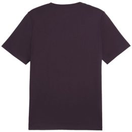 Vyriški medvilniniai marškinėliai Puma Essential Logo, violetiniai