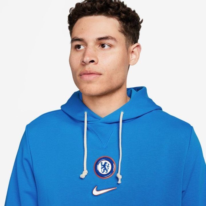 Vyriškas džemperis su gobtuvu Nike Chelsea FC Standard Issue, mėlynas