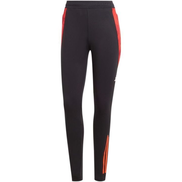 Moteriškos kelnės adidas Tiro 24 Competition, juodos ir raudonos
