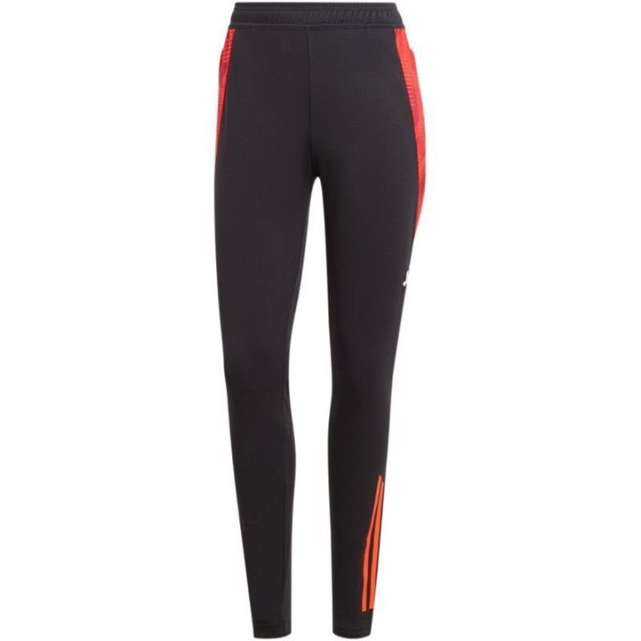 Moteriškos kelnės adidas Tiro 24 Competition, juodos ir raudonos