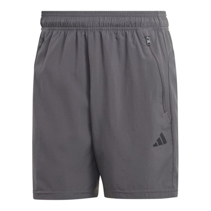 Vyriški laisvo kirpimo šortai adidas TR-ES Woven, pilki