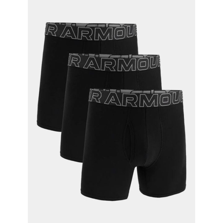 Vyriškų bokserių komplektas Under Armour, 3 vnt., juodas