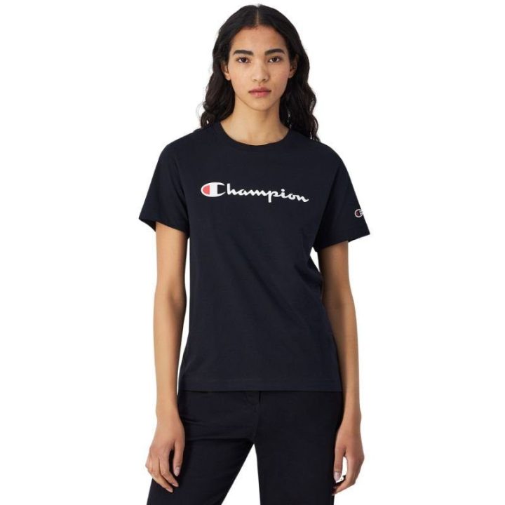 Moteriški medvilniniai marškinėliai Champion SS Tee