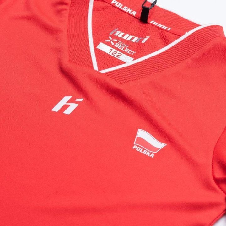 Vaikiški marškinėliai su Lenkijos vėliava Huari Alumni Poland