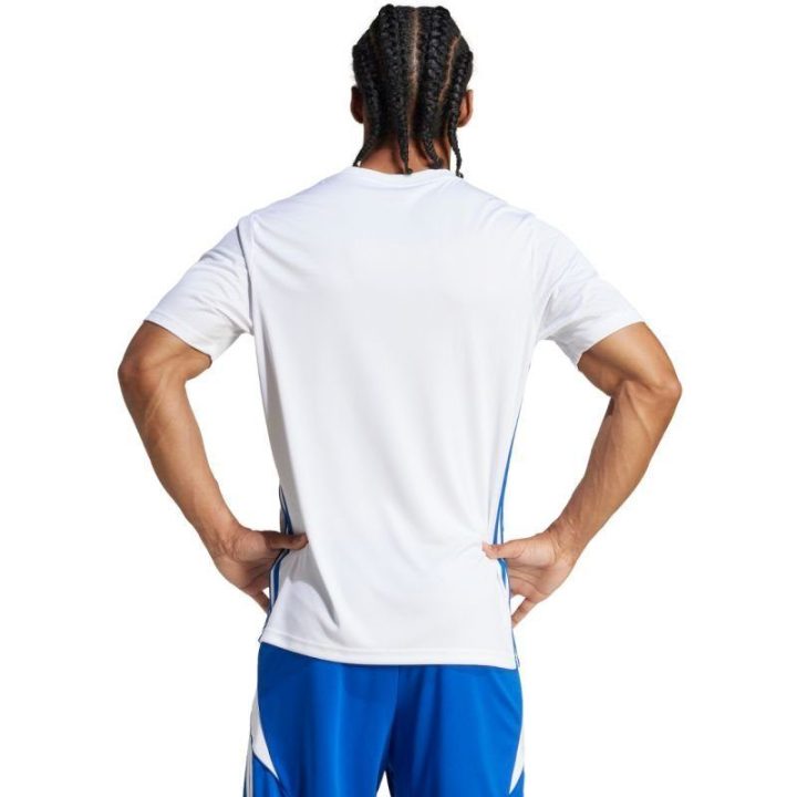 Vyriški rungtynių marškinėliai adidas Tabela 23 Jersey, balti ir mėlyni
