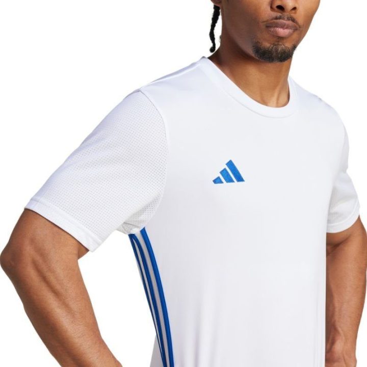 Vyriški rungtynių marškinėliai adidas Tabela 23 Jersey, balti ir mėlyni