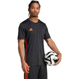 Vyriški marškinėliai adidas Tabela 23, juodi ir oranžiniai