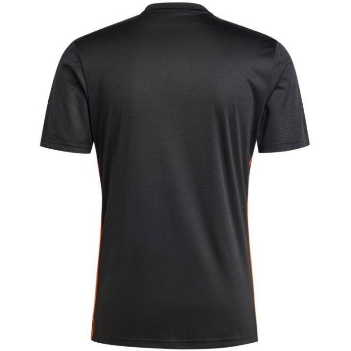 Vyriški marškinėliai adidas Tabela 23, juodi ir oranžiniai