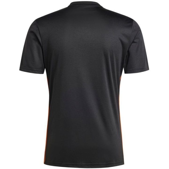 Vyriški marškinėliai adidas Tabela 23, juodi ir oranžiniai