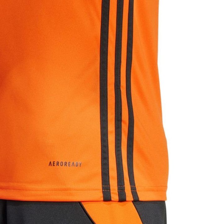 Vyriški sportiniai marškinėliai adidas Tabela 23, oranžiniai ir juodi