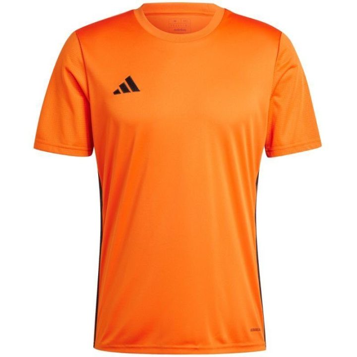 Vyriški sportiniai marškinėliai adidas Tabela 23, oranžiniai ir juodi