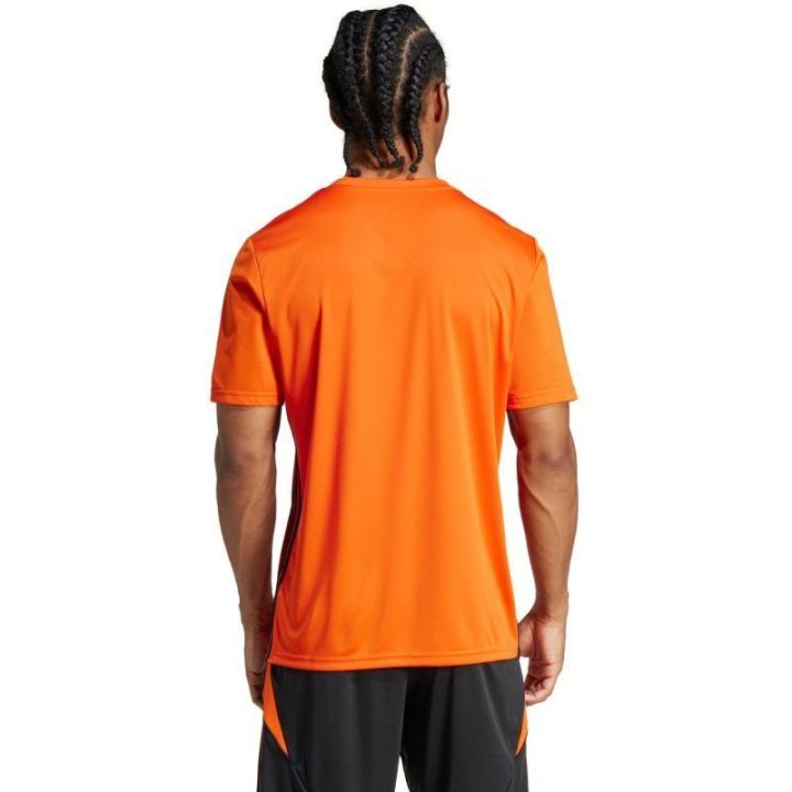 Vyriški sportiniai marškinėliai adidas Tabela 23, oranžiniai ir juodi