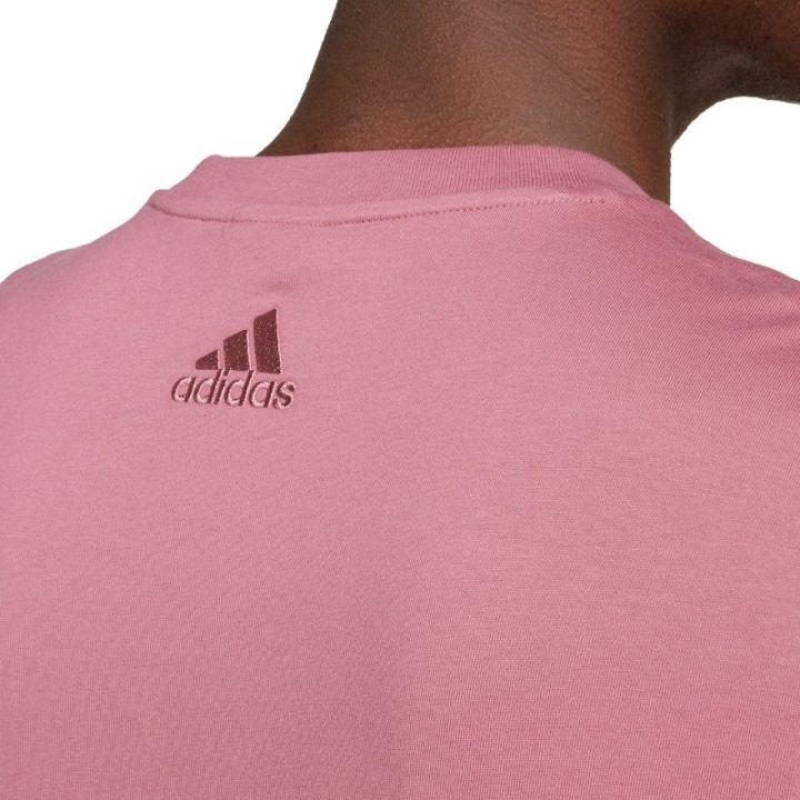 Vyriški marškinėliai su dideliu logotipu adidas Essentials, pilki