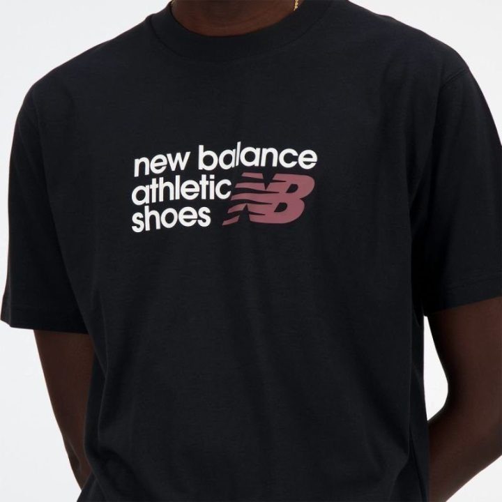 Vyriški medvilniniai marškinėliai New Balance