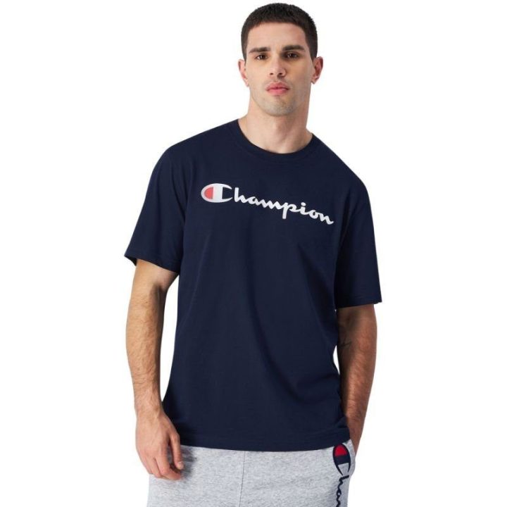 Vyriški medvilniniai marškinėliai su logotipais Champion SS Tee