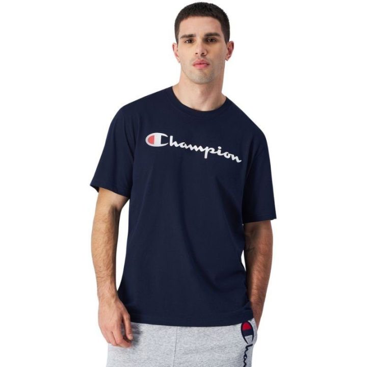 Vyriški medvilniniai marškinėliai su logotipais Champion SS Tee