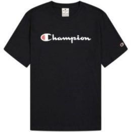 Vyriški medvilniniai marškinėliai su dideliu logotipu Champion SS Tee