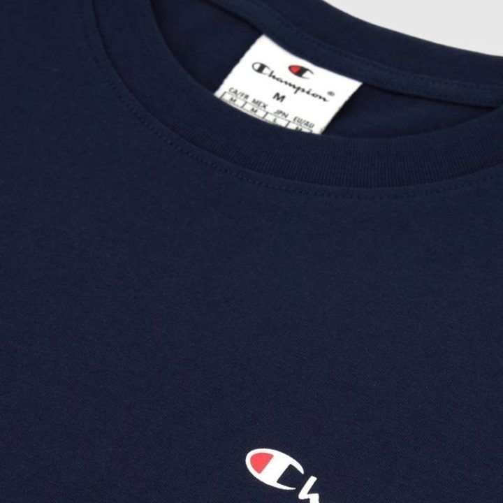 Vyriški marškinėliai Champion SS Tee 220264, tamsiai mėlyni
