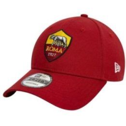Kepurė su snapeliu New Era 9FORTY AS Roma, raudona