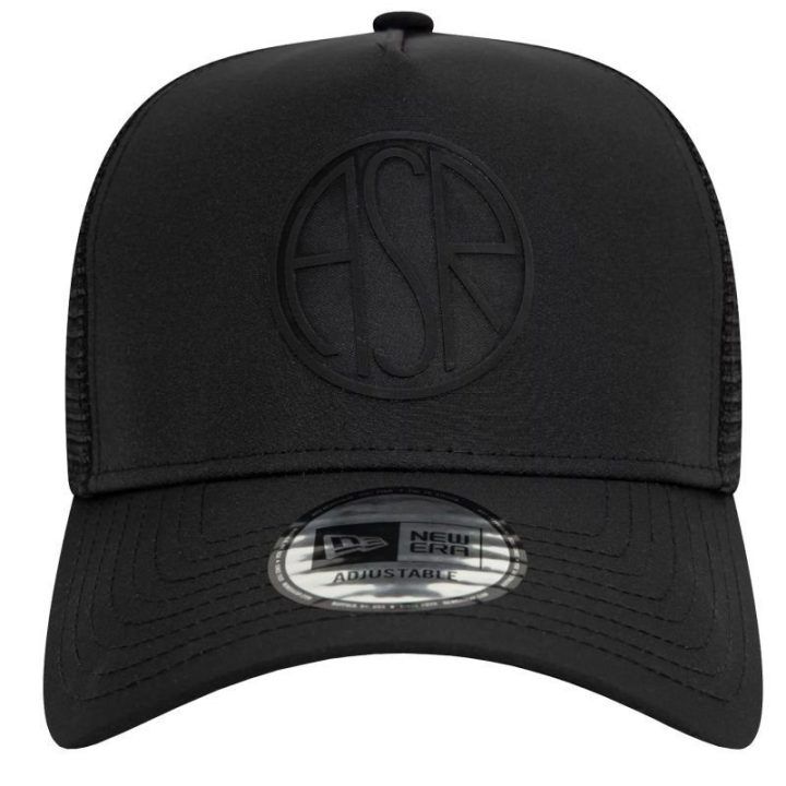 Kepurė su snapeliu New Era E-Frame AS Roma, juoda