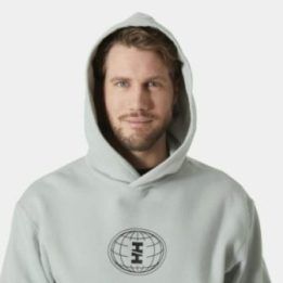 Vyriškas medvilninis džemperis su gobtuvu Helly Hansen Cotton Fleece