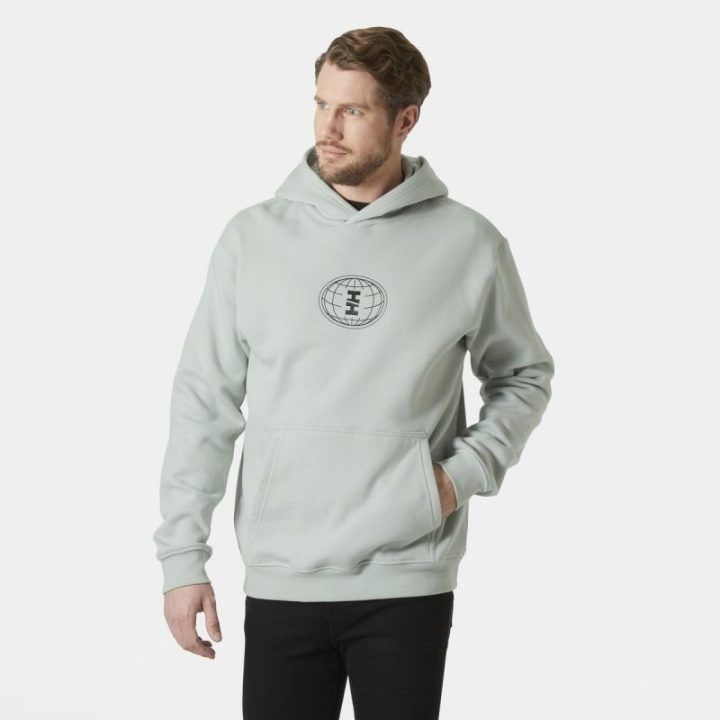 Vyriškas medvilninis džemperis su gobtuvu Helly Hansen Cotton Fleece