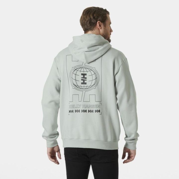 Vyriškas medvilninis džemperis su gobtuvu Helly Hansen Cotton Fleece