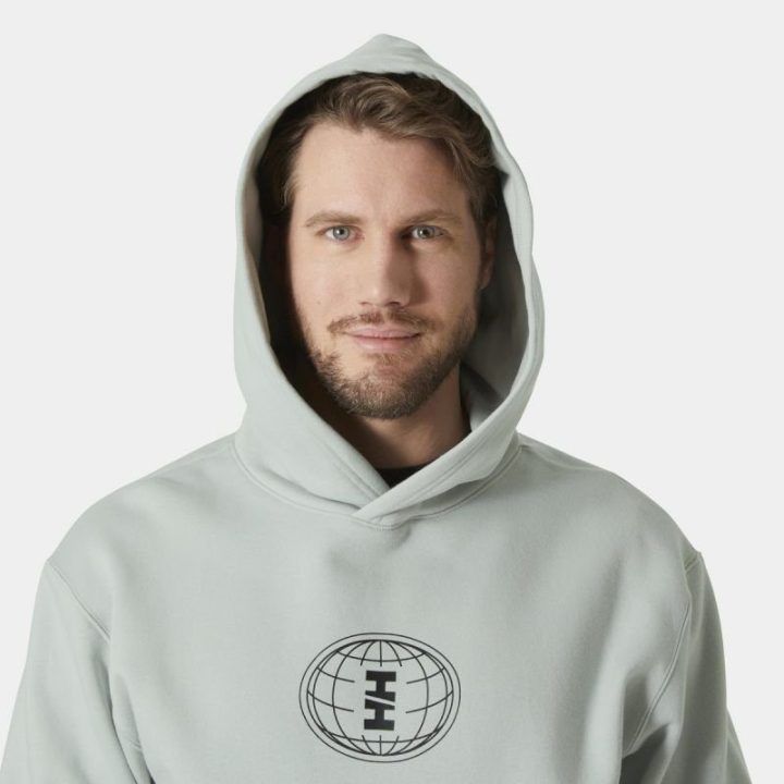 Vyriškas medvilninis džemperis su gobtuvu Helly Hansen Cotton Fleece