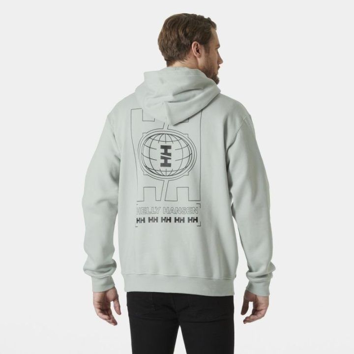 Vyriškas medvilninis džemperis su gobtuvu Helly Hansen Cotton Fleece