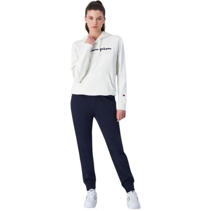 Moteriškos sportinės kelnės Champion Rib Cuff, tamsiai mėlynos