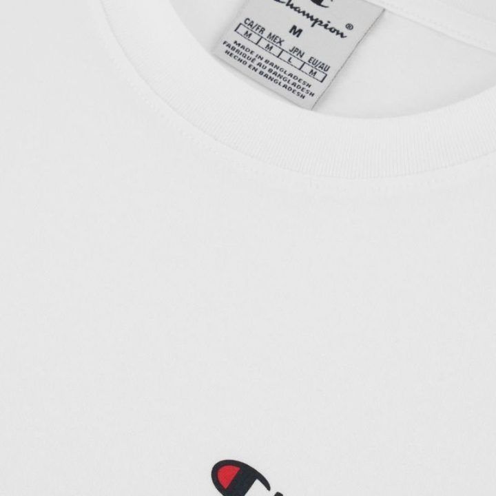 Vyriški medvilniniai marškinėliai Champion SS Tee 220264, balti