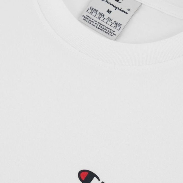 Vyriški medvilniniai marškinėliai Champion SS Tee 220264, balti