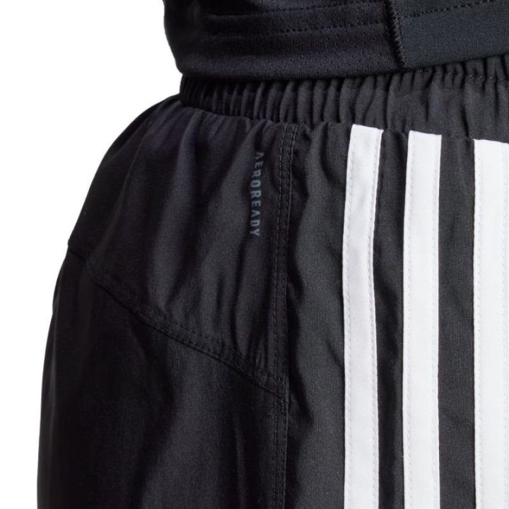 Moteriški aukšto liemens šortai adidas Pacer Training, juodi