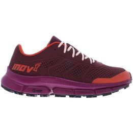 Moteriški bėgimo bateliai Inov-8 TrailFly Ultra G 280, bordo vyšniniai