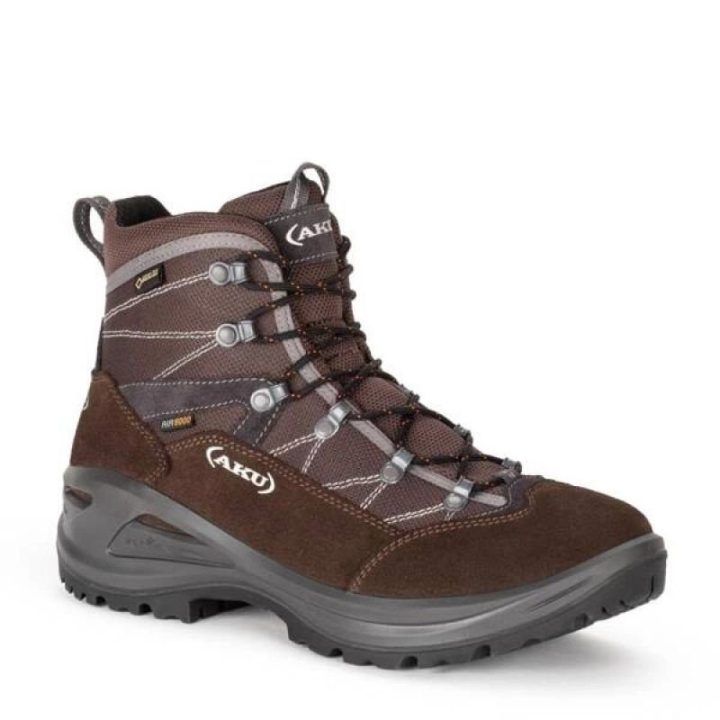 Vyriški žygio batai su GORE-TEX membrana Aku Cimon GTX, rudi