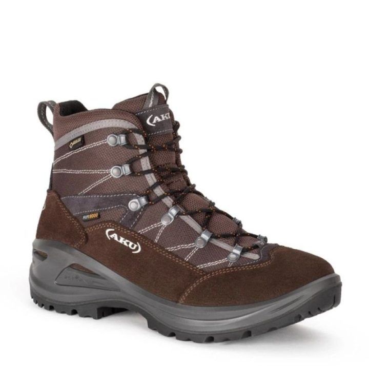 Vyriški žygio batai su GORE-TEX membrana Aku Cimon GTX, rudi