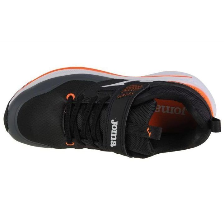 Vaikiški sportbačiai su lipukais Joma Ferro 2201, juodi