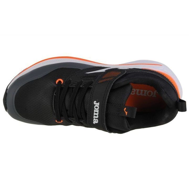Vaikiški sportbačiai su lipukais Joma Ferro 2201, juodi