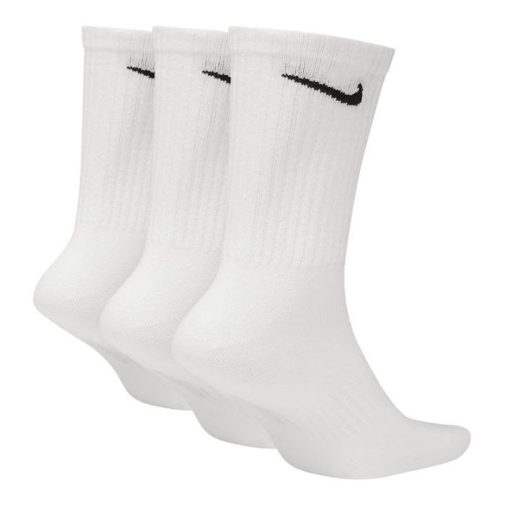 Vyriškų kojinių komplektas Nike Everyday Lightweight Crew, 3 poros, baltos