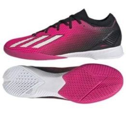 Vyriški salės futbolo bateliai adidas X Speedportal.3, rožiniai ir juodi