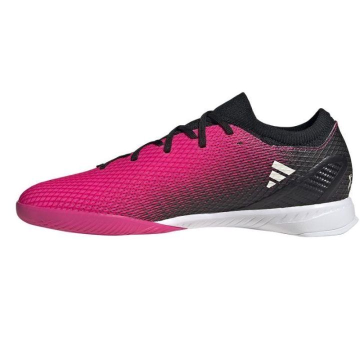 Vyriški salės futbolo bateliai adidas X Speedportal.3, rožiniai ir juodi