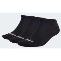 Uniseks kojinių komplektas adidas Thin Linear, 3 poros, juodos