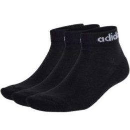 Uniseks kojinių rinkinys adidas Linear Ankle Cushioned, 3 poros, juodos