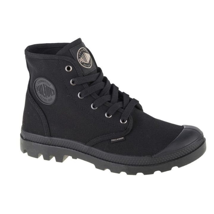 Vyriški sportbačiai aukštu auliuku Palladium Pampa Hi, juodi
