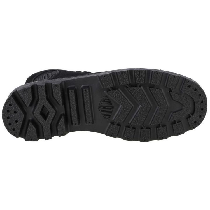 Vyriški sportbačiai aukštu auliuku Palladium Pampa Hi, juodi