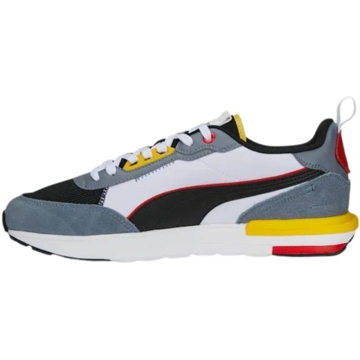 Vyriški sportbačiai su SoftFoam+ vidpadžiu Puma R22, pilki ir juodi