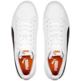 Sportbačiai su raišteliais Puma Up, balti, juodi ir oranžiniai