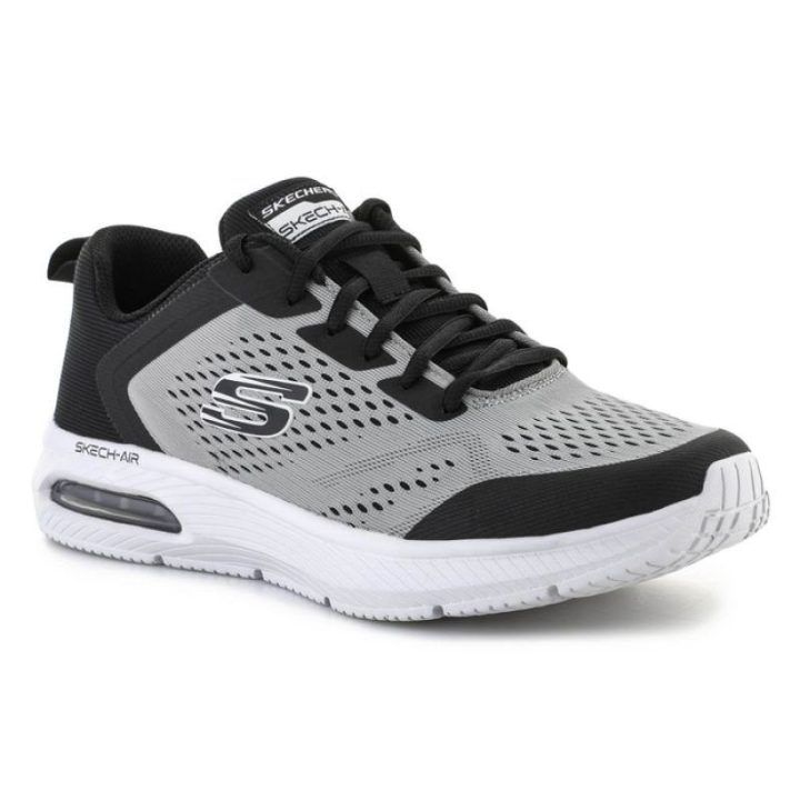 Vyriški amortizuojantys sportbačiai Skechers Dyna Air Pelland, pilki